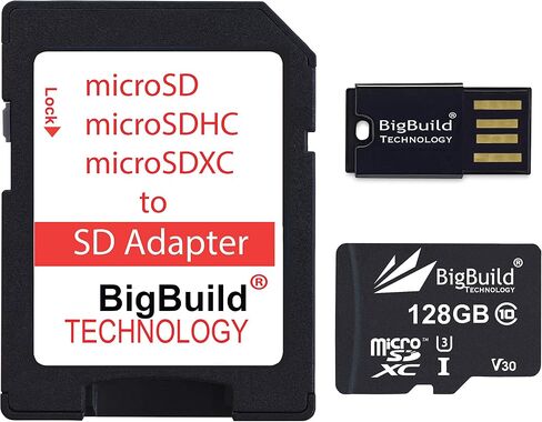 بطاقة ذاكرة microSDHC بسعة 32 جيجابايت فائقة السرعة 80 ميجابايت/ثانية بتقنية BigBuild لهواتف Samsung Galaxy A11 وA12 وA13 وA20s وA23 وA33 Mobile in Kuwait