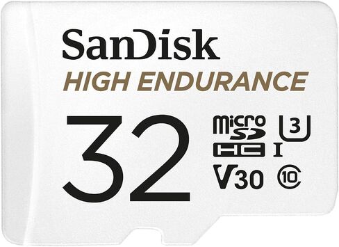 SanDisk 32GB High Endurance UHS-I microSDHC Memory Card with SD Adapter, 100MB/s Read, 60MB/s Write in Saudi Arabia
