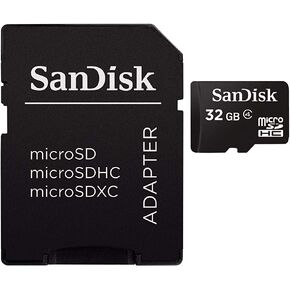 سانديسك بطاقة SDSDQM032GB35A 32GB microSDHC - الفئة 4-1 in Saudi Arabia