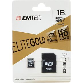 Emtec MicroSDHC UHSI U1 Elite Gold (32GB 1PK) in Saudi Arabia