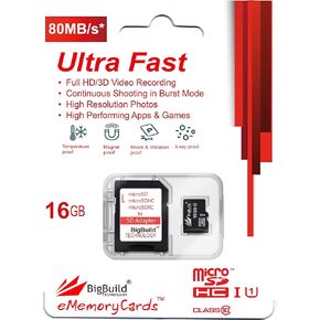 8GB Ultra Fast 80MB/s microSDHC Memory Card for Huawei MediaPad M6, M6 8/10/Turbo 8, M5/M5 Pro Tablet in Kuwait