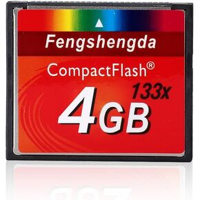 FengShengDa 4G Extreme Compact Flash Memory Card Speed Up to 80MB/s Frustration-Free Packaging SDCFHS-4G-AFFP in Kuwait