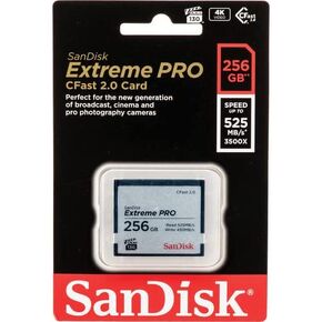 SanDisk 71931 256GB Extreme PRO CFast 2.0 Memory Card (ARRI, Canon, and BlackMagic Ca in Kuwait
