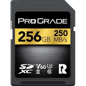 ProGrade Digital SDXC UHS-II V60 Gold Memory Card (128GB) in Saudi Arabia