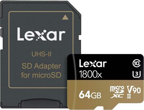 الاحترافية من lexar 1800 x MicroSDXC 128 GB uhs-ii W/USB 3. 0 قارئ بطاقة الذاكرة الفلاش – lsdmi128crbna1800r, Green 32GB in Kuwait