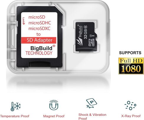 8GB Ultra Fast 80MB/s microSDHC Memory Card for Lenovo Pad/Pad Plus/Pad Pro, K10, Yoga, M8/M10, M7/V7 Tablet in Saudi Arabia