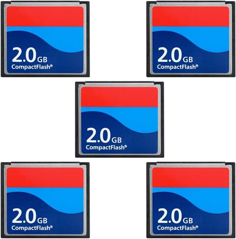 ZhongSir خمسة حزمة 2GB بطاقة ذاكرة فلاش مدمجة للغاية بطاقة كاميرا رقمية عالية السرعة بطاقة الصف الصناعية (5 حزمة) in Kuwait