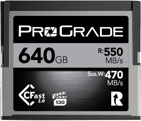بطاقة ذاكرة ProGrade الرقمية CFast 2.0 كوبالت (640 جيجابايت) in Kuwait