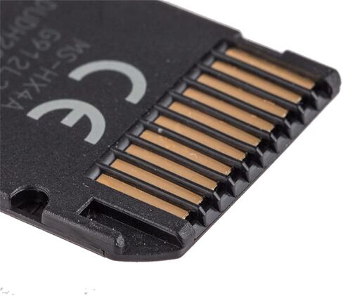 بطاقة ذاكرة نيو ميموري ستيك برو-اتش جي ديو 64 جيجا (اتش اكس) PSP1000 2000 3000 / بطاقة ذاكرة للكاميرا (MS-HX64A) in Kuwait
