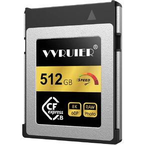 128GB CFexpress Type B Memory Card,Raw 4K Video Recording, CFexpress Type B for cameras, Compatible with Nikon D6/Z6/Z7,Canon EOS-1DX Mark III/EOS-R5