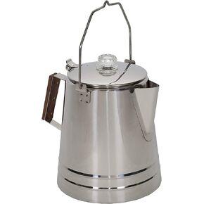 Stansport Stainless Steel Percolater 28-Cup Coffee Pot, One Size in Saudi Arabia