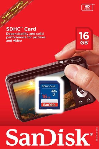 SanDisk 16 GB Class 2 SDHC Flash Memory Card SDSDB-016G-A14F in Saudi Arabia