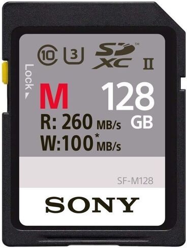 Sony 128GB M Series UHS-II SDXC Memory Card (2-Pack) Bundle with Versatile Memory Card Holder (2 Items) in Saudi Arabia