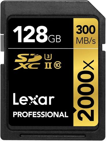 بطاقة Lexar Professional 2000x 32GB SDHC UHS-II (LSD32GCBNA2000R) in Saudi Arabia
