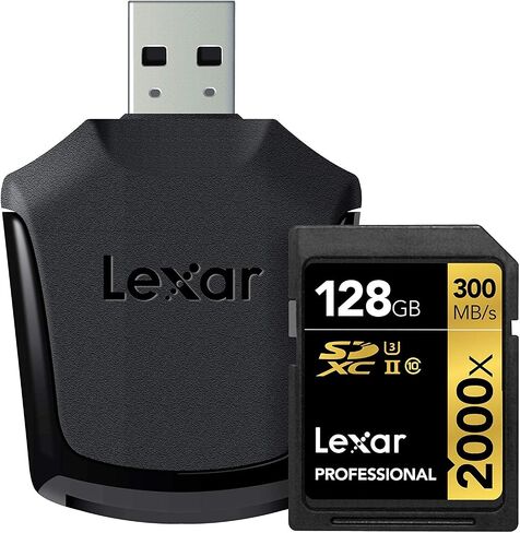 بطاقة Lexar Professional 2000x 32GB SDHC UHS-II (LSD32GCBNA2000R) in Saudi Arabia