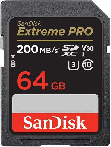 SanDisk 64GB Extreme PRO 200MB/s SDXC UHS-I Memory Card (2-Pack) with Storage Case and SD Reader Bundle (3 Items) in Saudi Arabia
