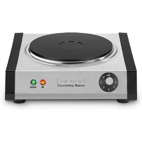 Cuisinart CB-30P1 Cast-Iron Single Burner, Stainless Steel in Saudi Arabia