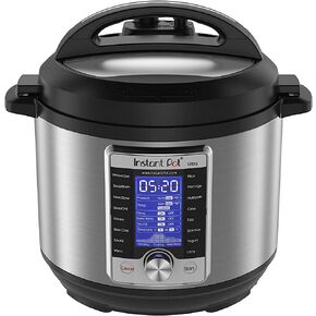 Instant Pot Ultra، طنجرة ضغط 10 في 1، طنجرة بطيئة، طنجرة أرز، صانعة الزبادي، صانعة الكيك، طنجرة البيض، سوتيه، وأكثر من ذلك، تتضمن تطبيقًا مجانيًا مع أكثر من 1900 وصفة. الفولاذ المقاوم للصدأ، 6 كوارت in Kuwait