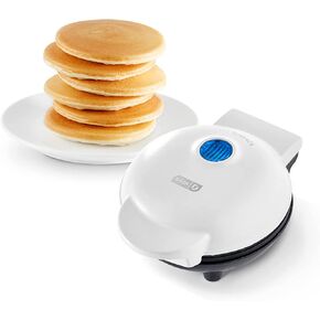 Dash Mini Maker Griddle, 4 Inch Nonstick Cooking Surface, Aqua | Compact Electric Mini Pancake Maker, Quick Heating, Single Serve Eggs, Hash Browns & Breakfast Sandwiches in Saudi Arabia