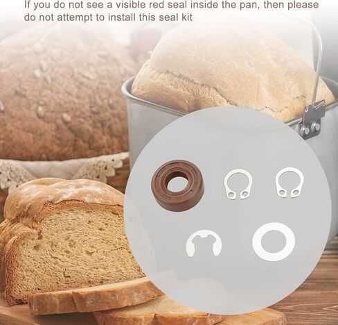 Heavy Duty Pan Seal Kit for Cuisinart Bread Maker Model CBK-100 (7MKIT-HD) in Saudi Arabia