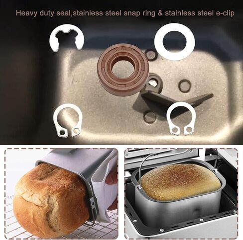Heavy Duty Pan Seal Kit for Cuisinart Bread Maker Model CBK-100 (7MKIT-HD) in Saudi Arabia