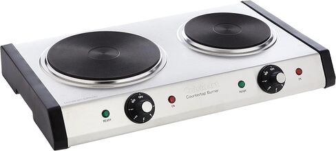 Cuisinart CB-30P1 Cast-Iron Single Burner, Stainless Steel in Saudi Arabia