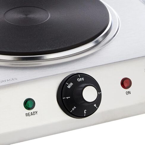 Cuisinart CB-30P1 Cast-Iron Single Burner, Stainless Steel in Saudi Arabia