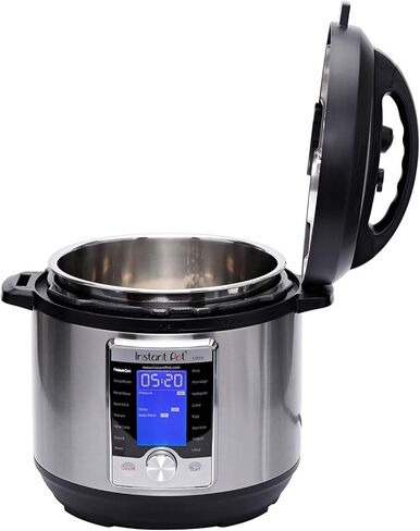 Instant Pot Ultra، طنجرة ضغط 10 في 1، طنجرة بطيئة، طنجرة أرز، صانعة الزبادي، صانعة الكيك، طنجرة البيض، سوتيه، وأكثر من ذلك، تتضمن تطبيقًا مجانيًا مع أكثر من 1900 وصفة. الفولاذ المقاوم للصدأ، 6 كوارت in Kuwait