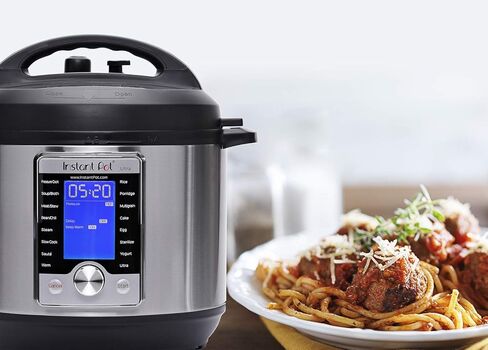Instant Pot Ultra، طنجرة ضغط 10 في 1، طنجرة بطيئة، طنجرة أرز، صانعة الزبادي، صانعة الكيك، طنجرة البيض، سوتيه، وأكثر من ذلك، تتضمن تطبيقًا مجانيًا مع أكثر من 1900 وصفة. الفولاذ المقاوم للصدأ، 6 كوارت in Kuwait