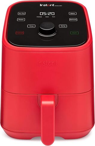 مجموعة فرن مقلاة هوائية صغيرة سعة 4 في 1، سعة 2 لتر، مع برامج طهي ذكية قابلة للتخصيص، وسلة غير لاصقة وآمنة للاستخدام في غسالة الأطباق، تتضمن تطبيقًا مجانيًا مع أكثر من 1900 وصفة، أكوا in Kuwait