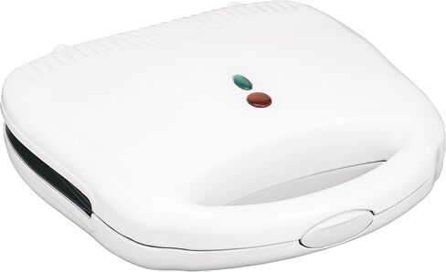 Proctor Silex Deluxe Hot Sandwich Maker with Easy-Clean Durable Nonstick Ceramic Plates, Fits up to 2 Grilled Cheese, Ruebens, Tortas or Subs, Stainless Steel (25415PS) in Saudi Arabia