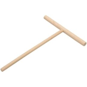 Pre-assembled! HipGirl Wooden Crepe Spreader,Pancake Crepe Tools,煎饼Spatula Sticks for Griddle,Dosa Making&Crepe Making Accessories for Flat Tortilla Shells,Roti,Galettes-Round Food Pastry Tool