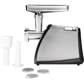 Weston Electric Meat Grinder & Sausage Stuffer, Num. 5 500 Watt, 5/8 HP Motor, Grinds 2 lbs Per Minute, Includes Stainless Steel Grinding Plates, Black (82-0330-W) in Kuwait