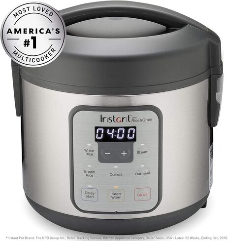 وعاء طهي فوري زيست 8 أكواب بلمسة واحدة لطهي الأرز، جهاز طهي بالبخار، طهي الأرز والحبوب والكينوا ودقيق الشوفان، بدون وظيفة الطبخ بالضغط in Kuwait