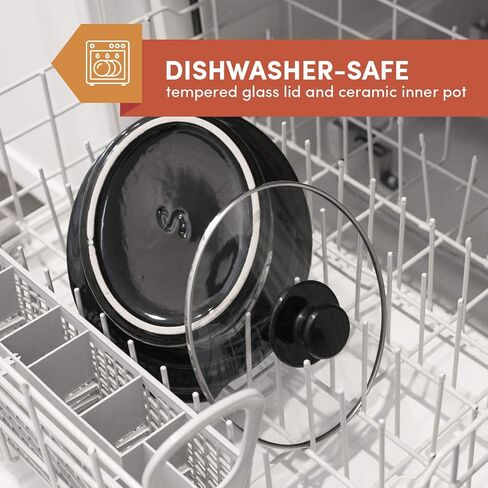 طباخ كهربائي بيضاوي بطيء من Elite Gourmet MST-275XS، درجة حرارة قابلة للتعديل، مقبلات، صلصات، يخنة وغمس، غطاء زجاجي آمن للغسل في غسالة الأطباق (2 كوارت، ستانلس ستيل) in Kuwait