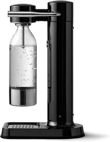 Aarke Carbonator 3 - Sparkling Water Maker & CO2 Cylinder, Stainless Steel | CO2 Cylinder Included, Stainless Steel, Cordless Soda Maker for Home, Carbonated Water Machine, BPA-free PET Bottle Included in Kuwait