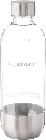 SodaStream 1L Slim Metal Carbonating Bottle, Single in Kuwait