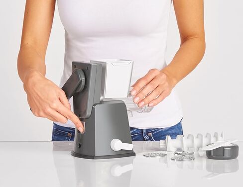 LURCH Germany Base&Soul Meat Mincer Iron (Grey/White) in Saudi Arabia