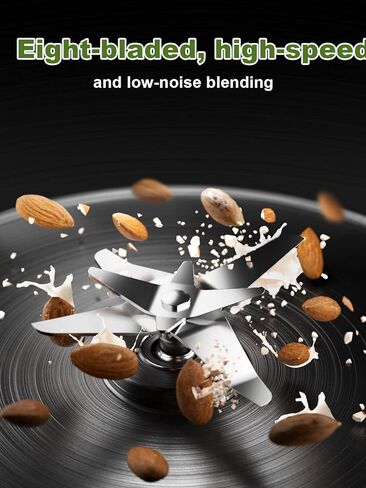 ماكينة صنع حليب الجوز من VEGAPUNK سعة 20 أونصة - ماكينة صنع حليب الصويا/الشوفان/جوز الهند/فول الصويا الذكية الأوتوماتيكية الباردة والساخنة مع حقيبة فلتر - ماكينة صنع حليب البقر اللوز النباتي للنباتيين - خضراء in Kuwait