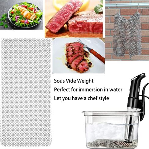Sous Vide Bags 15pack Large Size 10.2x13.4in/ 26x34cm Food Storage Bags, Reusable Vacuum Zipper for Sous Vide Cooking, 4 Sealing Clips for Food Storage and Sous Vide Cooking. in Saudi Arabia