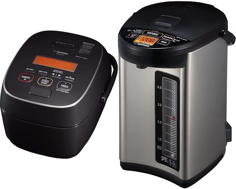 Zojirushi NW-JEC10BA Pressure Induction Heating (IH) Rice Cooker & Warmer, 5.5-Cup, Made in Japan in Kuwait