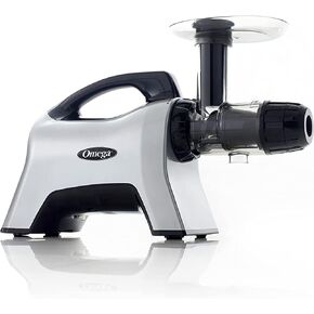 Omega Juicer NC1000HDS Juice Extractor and Nutrition System Slow Masticating BPA-FREE with Quiet Motor and Reverse Easy to Clean, 200-Watt, Silver in Kuwait