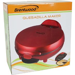 Brentwood - TS-120 Brentwood Quesadilla Maker, 8-inch, Red in Kuwait