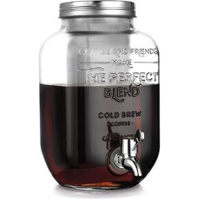 Godinger Cold Brew Coffee Maker, Iced Coffee Dispenser - 1 Gallon (3.78L) in Saudi Arabia