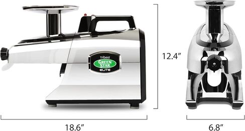 Tribest Greenstar GSE-5010 Elite Twin Gear Cold Press Slow Masticating Juicer (Black) in Saudi Arabia