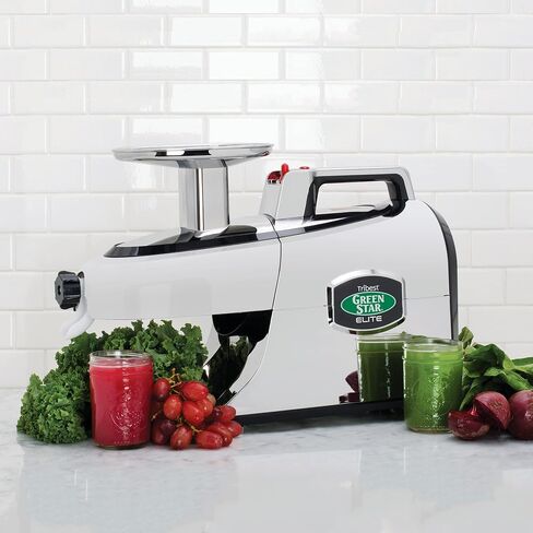 Tribest Greenstar GSE-5010 Elite Twin Gear Cold Press Slow Masticating Juicer (Black) in Saudi Arabia