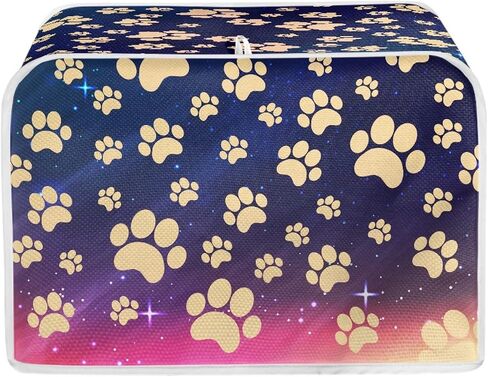 American Flag Sunflowers Pattern 2-Slice Toaster Covers Dust Protection Washable Bread Maker Covers Universal Fit Most Standard in Saudi Arabia