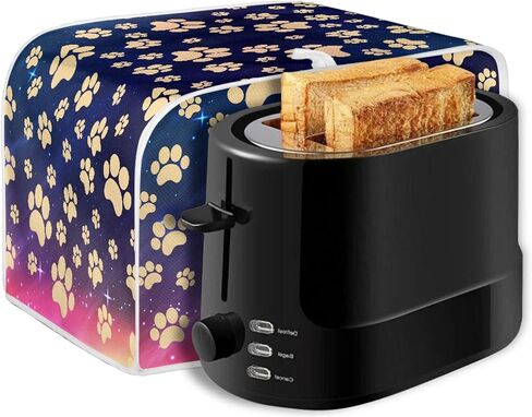 American Flag Sunflowers Pattern 2-Slice Toaster Covers Dust Protection Washable Bread Maker Covers Universal Fit Most Standard in Saudi Arabia
