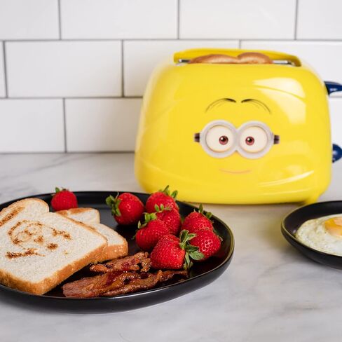 Uncanny Brands Minions Dave 2-Slice Toaster- Toast Iconic Minion on Your Toast in Kuwait