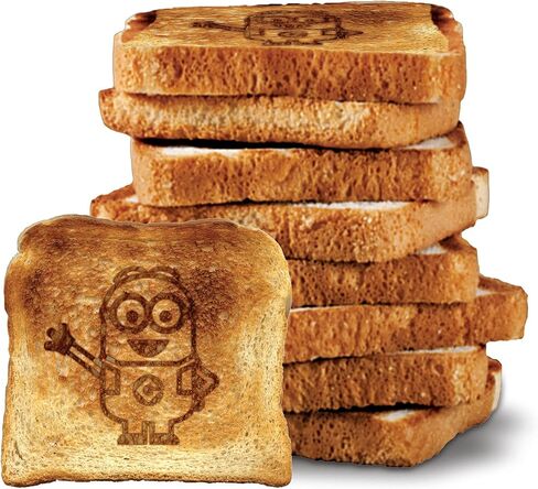 Uncanny Brands Minions Dave 2-Slice Toaster- Toast Iconic Minion on Your Toast in Kuwait